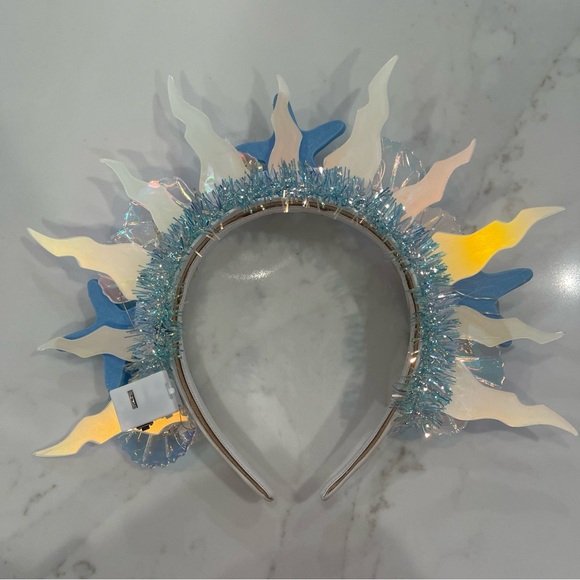 Blue Starfish and Shell Light-Up Mermaid Headband - Picture 6 of 8